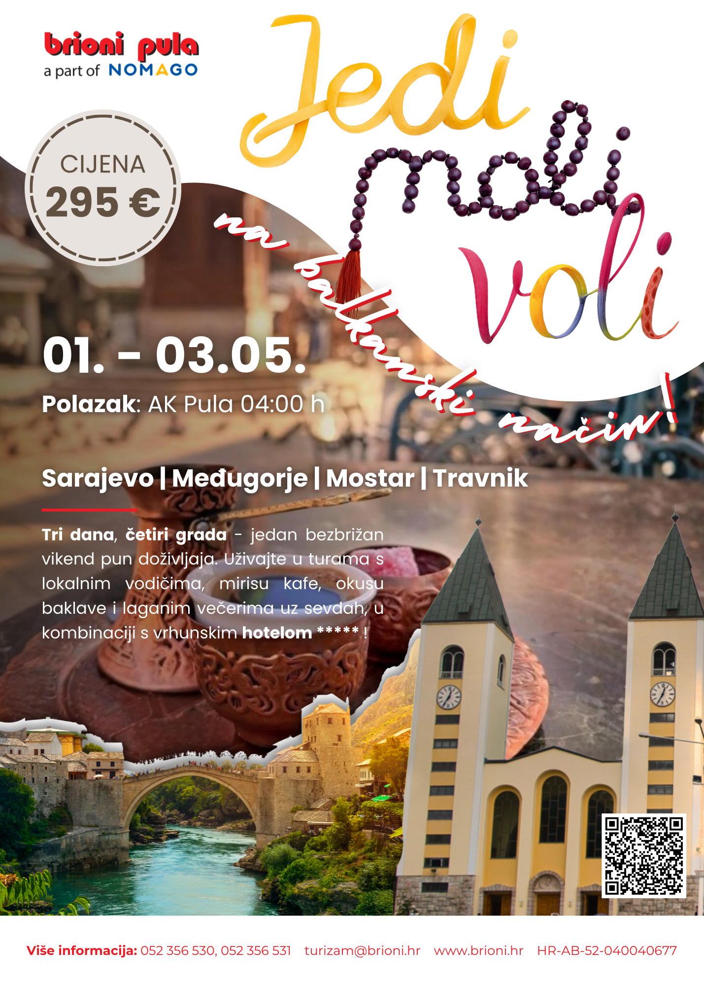  izlet u Bosnu poster